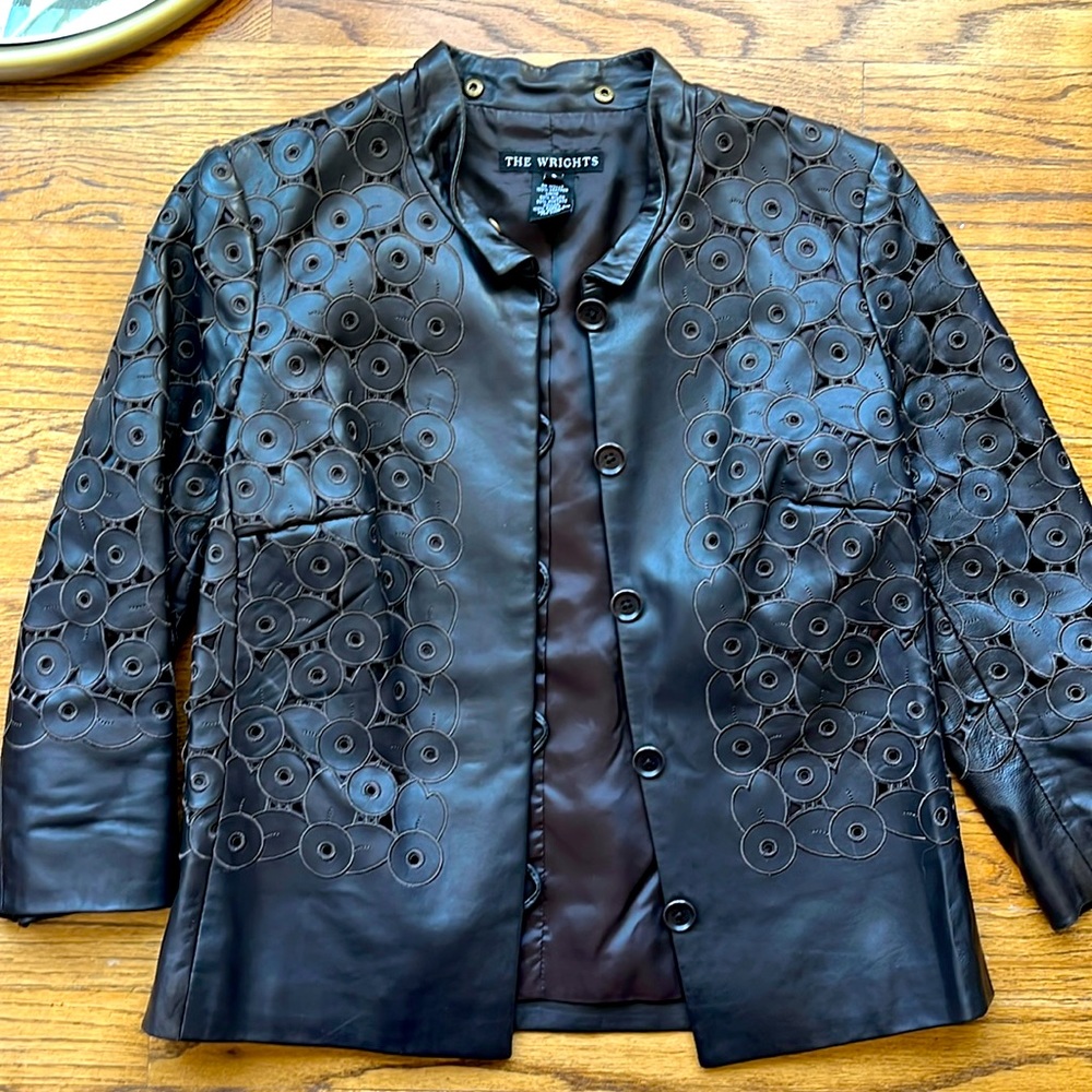 Vintage - The Wrights leather coat